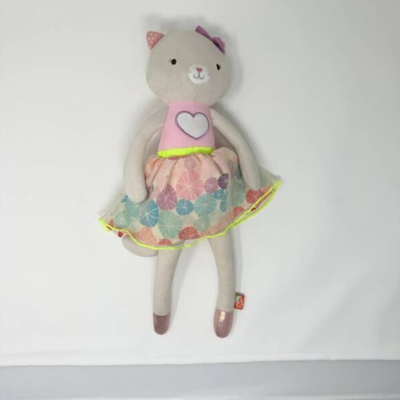B Softies Cali Cat Tippy Toes Ballerina Dancer Kitty Plush Stuffed Animal Toy - Picture 11 of 14